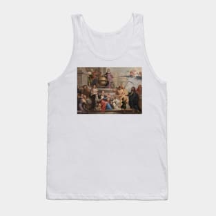 Allegorical Adoration of the Birth of a Prince by Johannes Ykens Tank Top